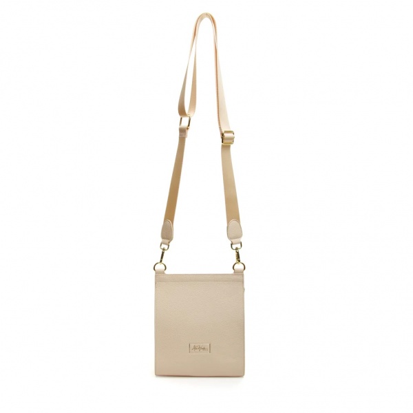 Alice Wheeler Bloomsbury Cross Body Bag - Cream